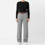 شلوار فوتر لامر نیم بگ پاییزه | قد 105