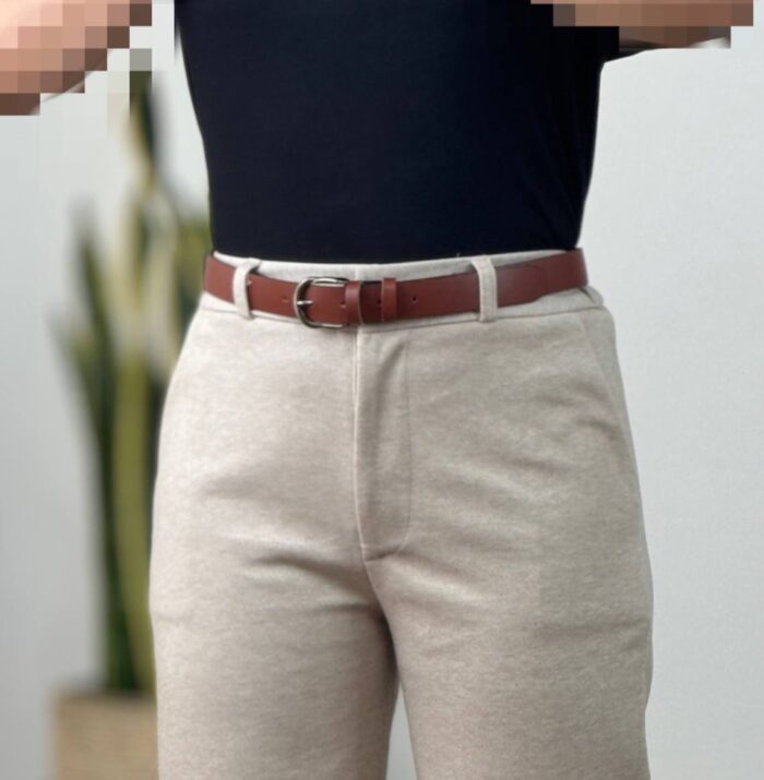 شلوار فوتر لامر نیم بگ پاییزه | قد 105 - Image 10