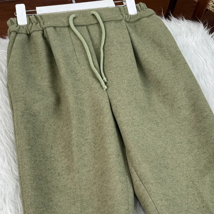 شلوار فوتر زنانه قد 90 کمر کش دار - Image 3