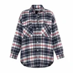 شکت زنانه چهارخونه پشمی - Image 5